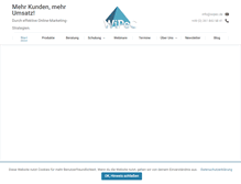 Tablet Screenshot of kundengewinnung-im-internet.com